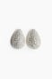 Aretes de domo con pedrería