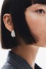 Aretes de domo con pedrería