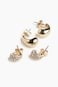 2 Pares de aretes