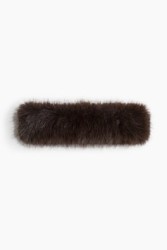 Cinta para cabello vaporosa forro de tejido polar