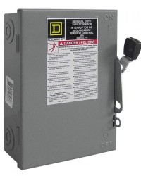 Interruptor de seguridad 3 Polos 30 A. Clase 3130