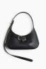 Strap-detail shoulder bag