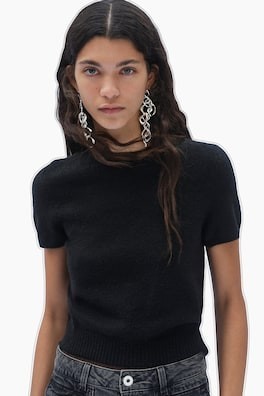 Aretes con cadenas larga