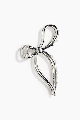 Pinza para el cabello con diseño de moño