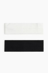 2-pack de cintas para cabello en punto