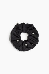 Scrunchie con cuentas