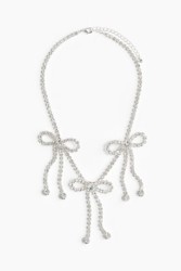 Collar de pedrería con moños