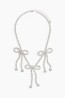 Collar de pedrería con moños