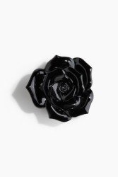 Pinza para el cabello con diseño de rosa