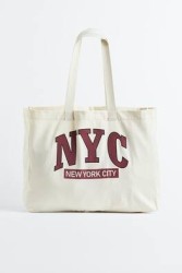 Bolso shopper con diseño