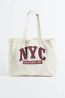 Bolso shopper con diseño