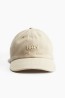 Gorra en sarga de algodón
