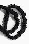 4-pack de scrunchies en seda