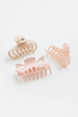 3-pack pinzas para el cabello
