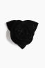 Flower-shaped hair clip