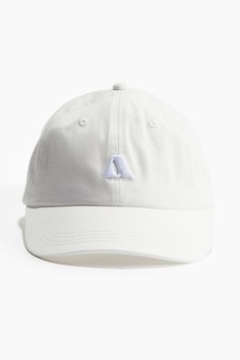 Gorra en sarga de algodón