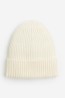 Gorro en tejido acanalado