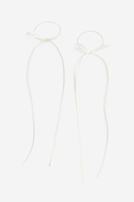 2-pack Ligas para el cabello con moño