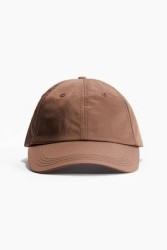 Gorra en sarga de algodón