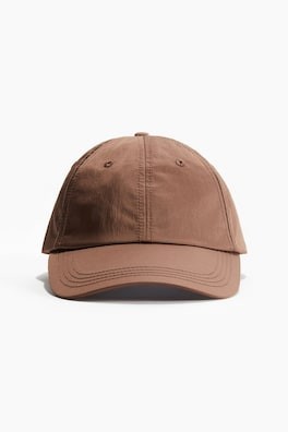 Gorra en sarga de algodón