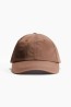 Gorra en sarga de algodón