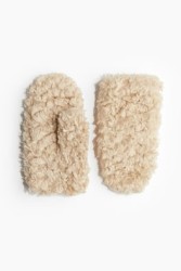 Guantes en pelo sintético