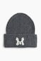 Gorro en tejido acanalado