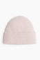 Gorro en tejido acanalado