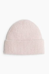 Gorro en tejido acanalado