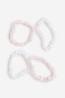 4-pack de scrunchies en seda