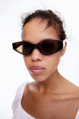 Lentes de sol ovalados