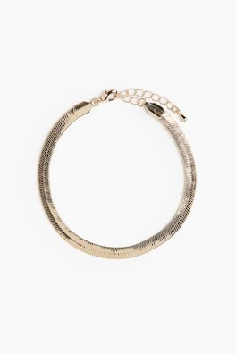 Pulsera para el tobillo en cadena de espiga