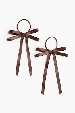 2-pack Ligas con moño