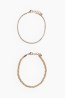 2-pack Pulseras para el tobillo