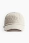 Gorra en sarga de algodón