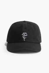 Gorra en sarga de algodón
