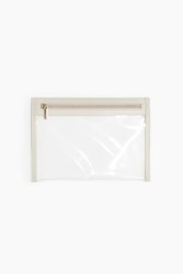 Bolso pouch transparente