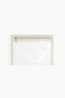 Bolso pouch transparente