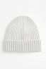 Gorro en tejido acanalado