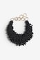 Pulsera statement con cuentas de vidrio