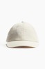 Gorra en sarga de algodón