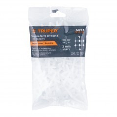 Separador de loseta Separador de piso de 3 mm bolsa con 150 piezas Separadores para piso vitro azulejo loseta reutilizables