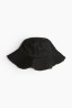 Gorro pescador de algodón con bordes deshilados