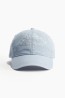 Gorra en sarga con bordado
