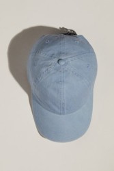 Gorra en sarga lavada