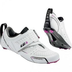Zapatos de Triatlón Louis Garneau X-Lite Blancos para Mujer