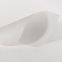 Papel de textura rústica Loop Antique Vellum color blanco