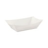 Cartón con polietileno una cara para fabricar vasos, blanco