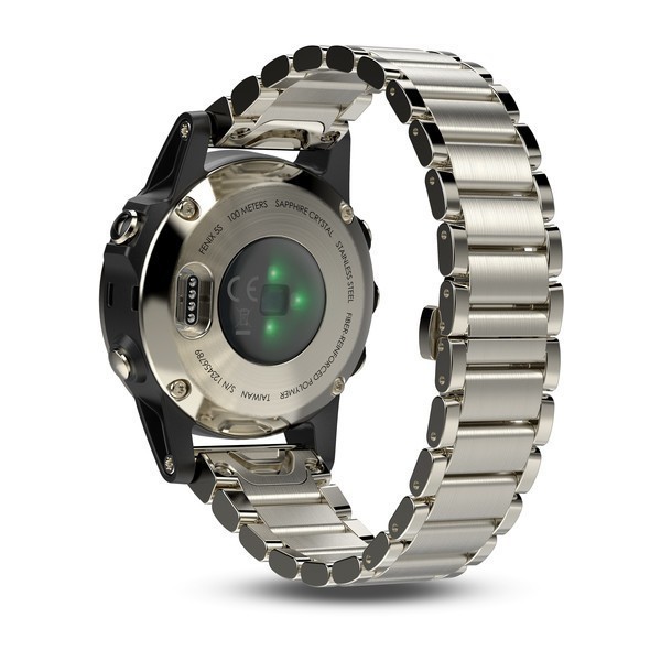 Reloj Multideporte Garmin Fenix 5S Zafiro (Extensible metálico)