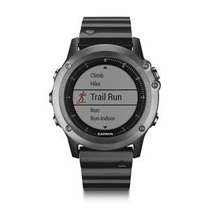 Reloj Multideporte Garmin Fenix 3 Zafiro Gris y Banda de Metal ii